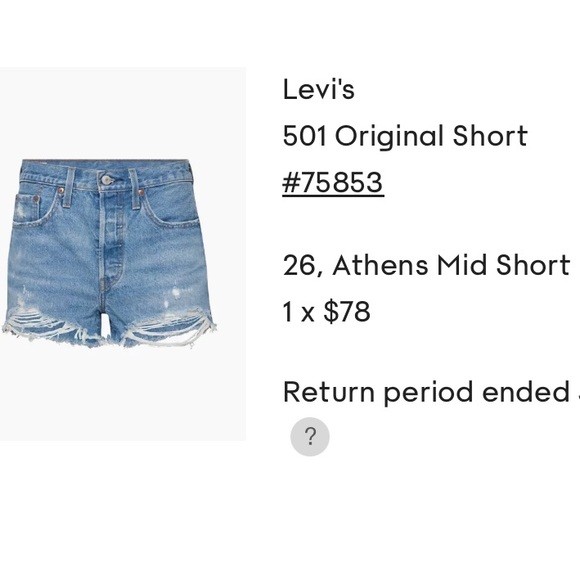 Levis 501 Original short - Picture 6 of 6